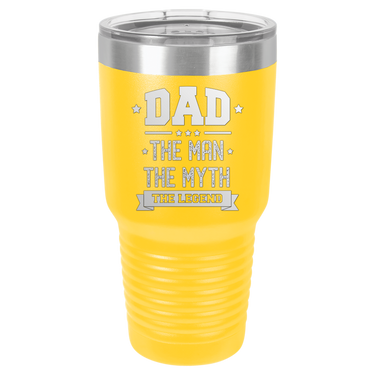 Dad The Man The Myth The Legend 30oz Ringneck Tumbler